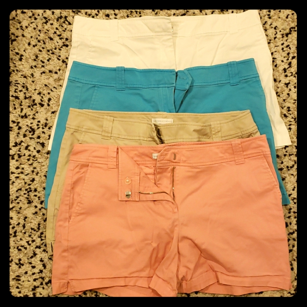 Bundle of 4 NY&Co shorts